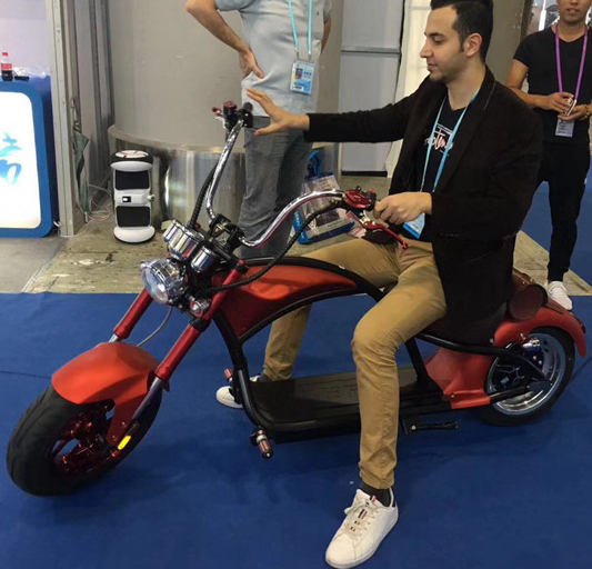 Tempo di carico elettrico del motorino 2000w 1500w 3-5h del Eec Citycoco 27