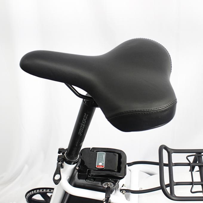 Bici elettrica spessa a 20 pollici piegante di Tiro della gomma della sospensione completa elettrica grassa del mountain bike 11