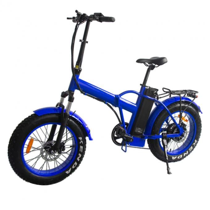 Bici elettrica portatile pieghevole della Due-ruota 40 motore 20in della parte posteriore della gamma 48V 500W di miglio 2