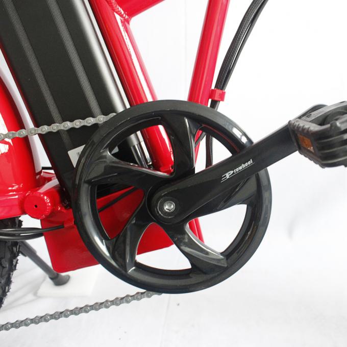 Bici elettrica portatile pieghevole della Due-ruota 40 motore 20in della parte posteriore della gamma 48V 500W di miglio 5