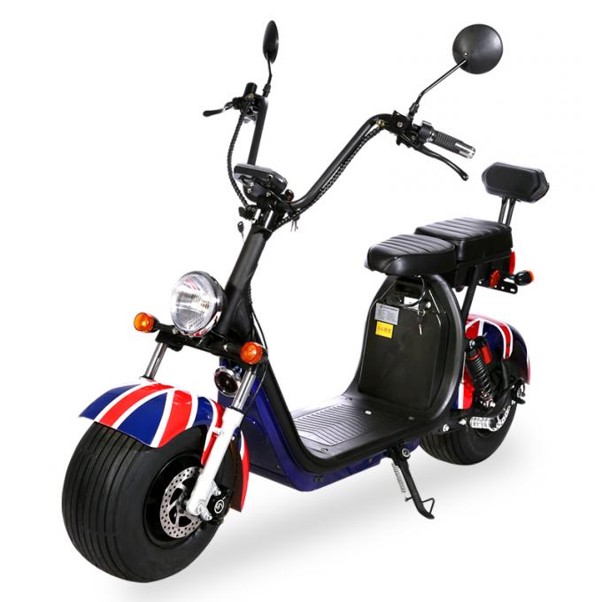 Tempo di carico elettrico del motorino 2000w 1500w 3-5h del Eec Citycoco 1