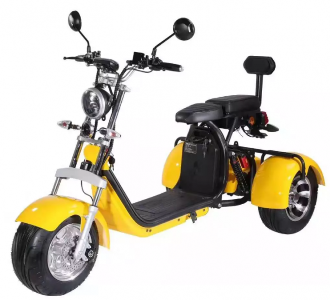 Motorino elettrico della gomma grassa della ruota dell'adulto 2000w 3 con Seat per gli adulti 12AH 20AH 40AH 17